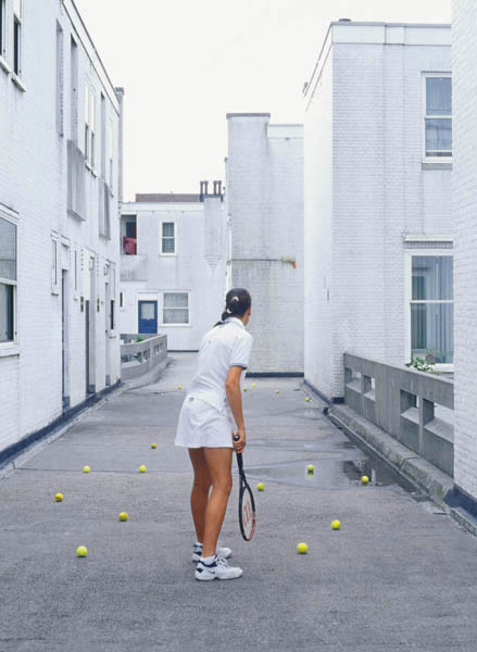 Female tennis player