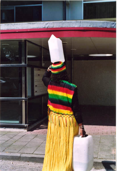 Women fetching water